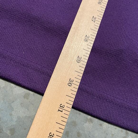 Vintage Sacramento Kings Embroidered Polo Shirt Large Purple Reebok NBA 90s Y2K - Picture 11 of 11